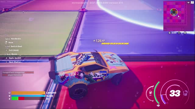 fortnite creative- color dash