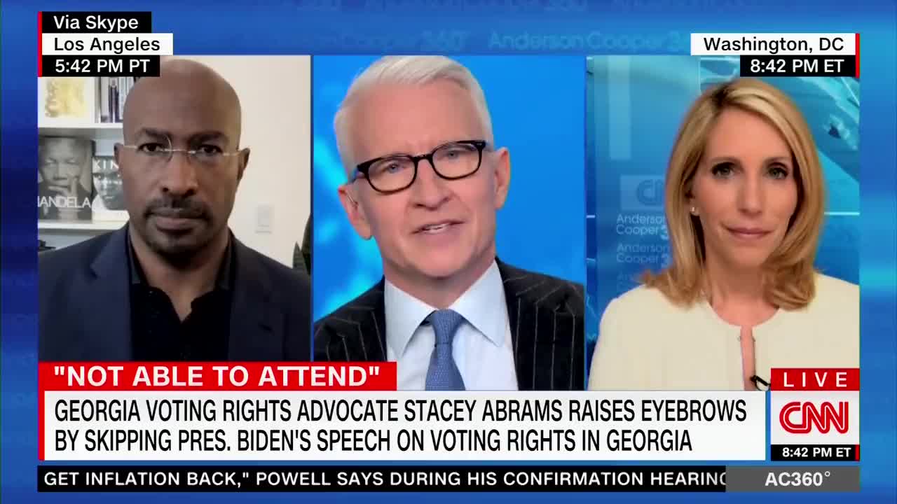 Democrat Stacey Abrams missed Biden’s visit to Georgia because of a “scheduling” conflict