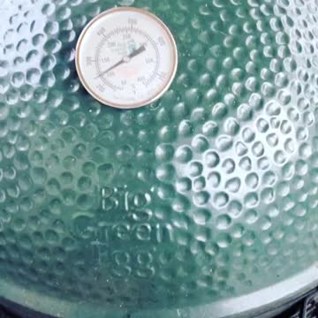Fast brisket on Big Green Egg