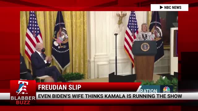 Even Biden's Wife Thinks Kamala Is Running The Show