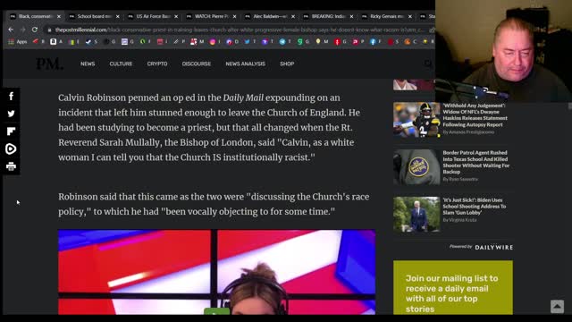 Black man quits the church of London over the issue of CRT in the church