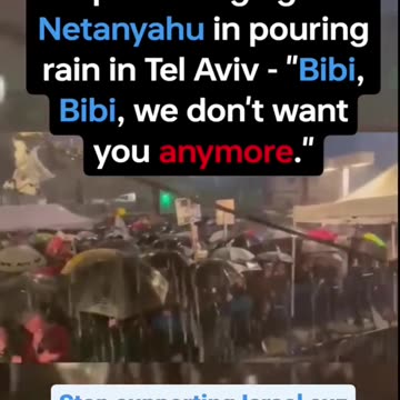 THOUSANDS ISRAELI`S PROTESTING AGAINST NETANYAHU