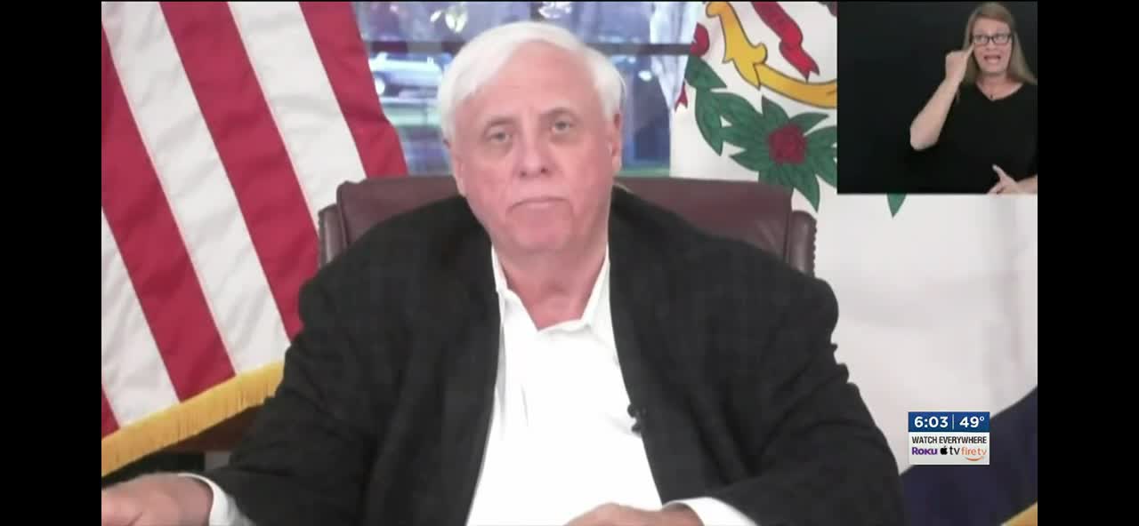 WV Governor: Some Double Jabbed Citizens 'Might As Well Cock A Gun At Their Head' Without Booster