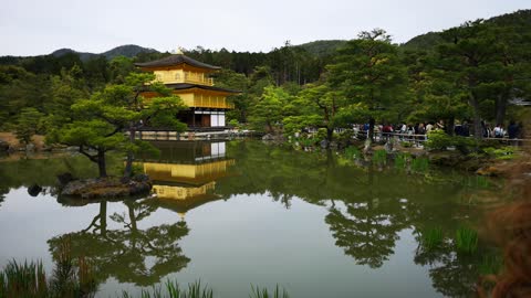 Golden Japanese Temple