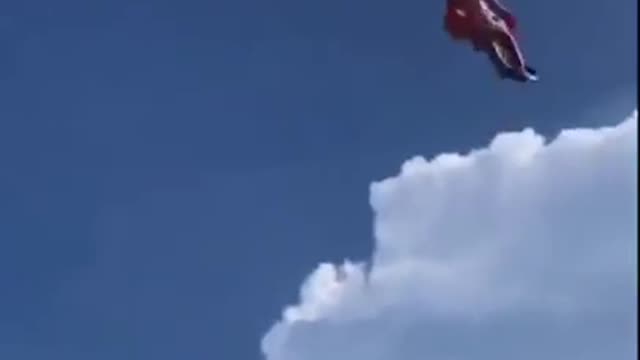 Boy goes flying, Literally!!