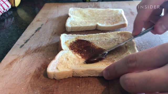 there's no food could be better than marmite on toast for a lazy man