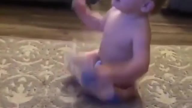 funny baby video enjoy