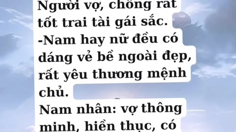 Xem vợ chồng ở đâu trong tử vi.Phần 10