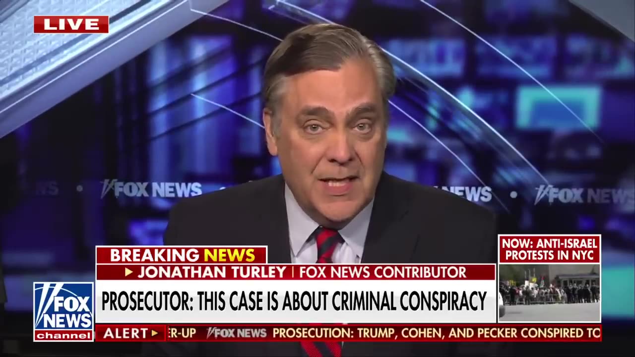 Jonathan Turley Gives Trump Great News In NYC Trial