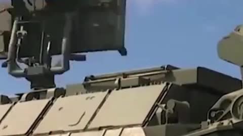 Forces Rollout Anti-Aircraft Missile System In The Ukraine-Russia War