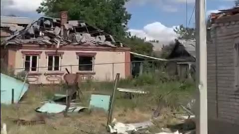 Sheiling in Sloviansk again