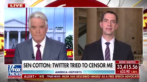 Elon Musk halting Twitter censorship would be a great thing for America: Sen. Cotton