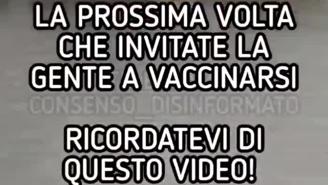 morta dopo l'inoculazione