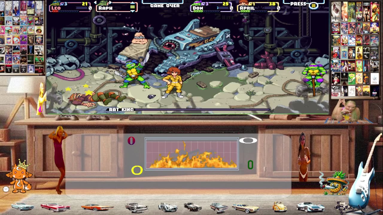 6 friends play TMNT V