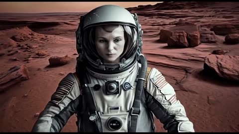 FIRST WOMAN ON MARS