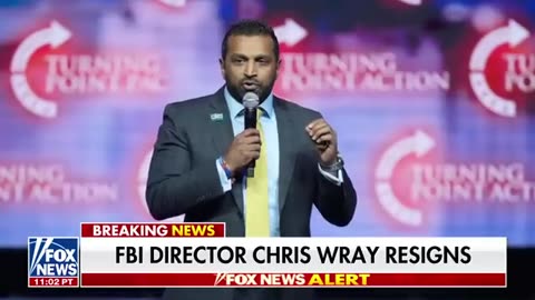 Paving Way for Kash Patel takeover, FBI director Christopher Wray resigns