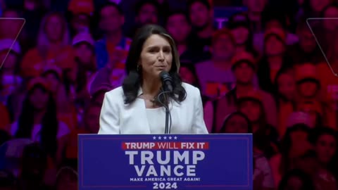 Tulsi Gabbard Speaks Before Record Crowd At Madison Square Garden (NYC)