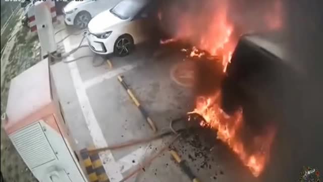EV's catching on fire
