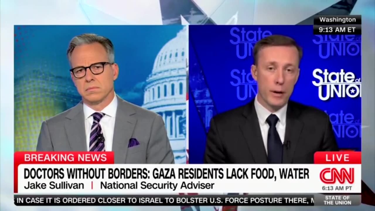 Jake Tapper Confronts Biden Admin Adviser Over Civilian Deaths in Gaza, Ukraine