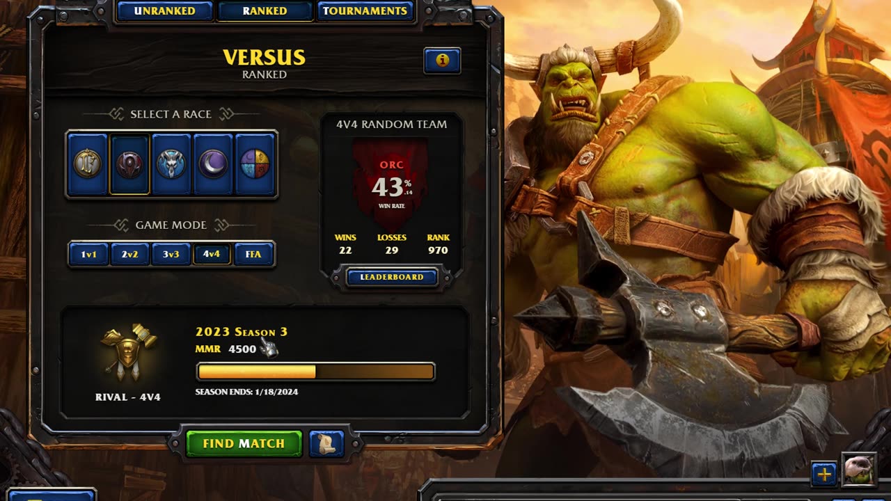 Warcraft 3 Win #44