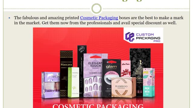 Cosmetic Packaging | Cosmetic Boxes