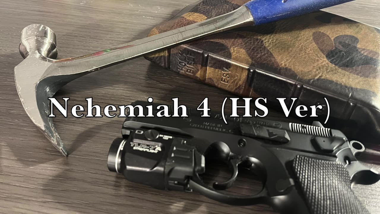 Nehemiah 4 | Build-and-Fight Theology (HS Ver) | Lucas Crawford