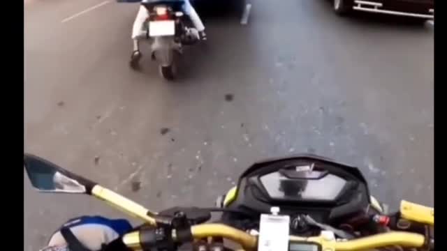 Creazy biker