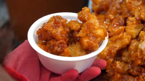 fried chicken street food