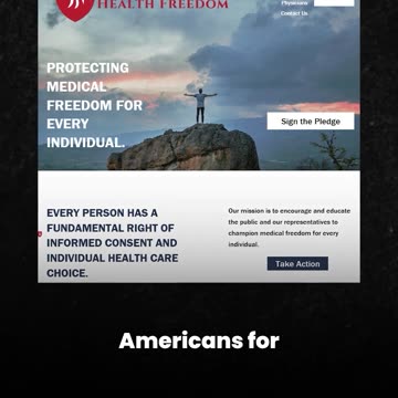 Why I started Americans for Health Freedom and how you can get involved in this movement!
