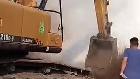 how water can push this big machine