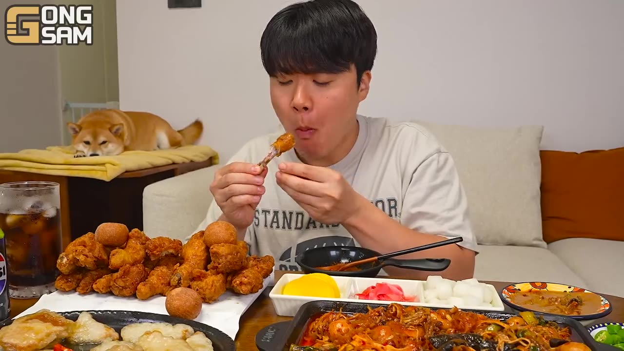 mukbang korean food #114