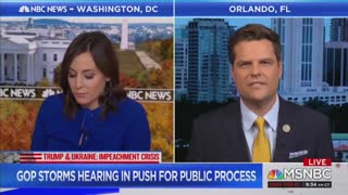 Matt Gaetz calls out Jackie Speier's racism