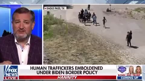 Ted Cruz discusses sex trafficking at the US border