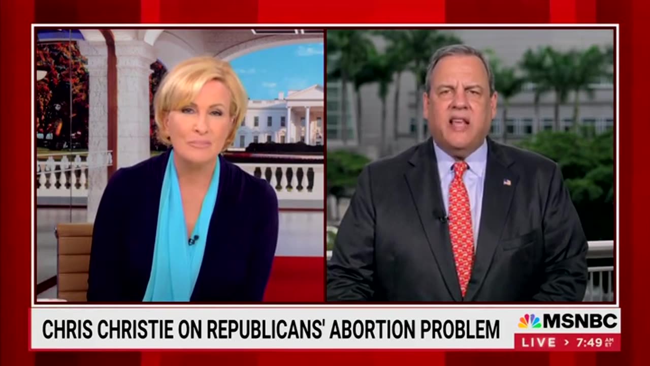 Mika Brzezinski, Chris Christie Get Into Tense Exchange Over Abortion