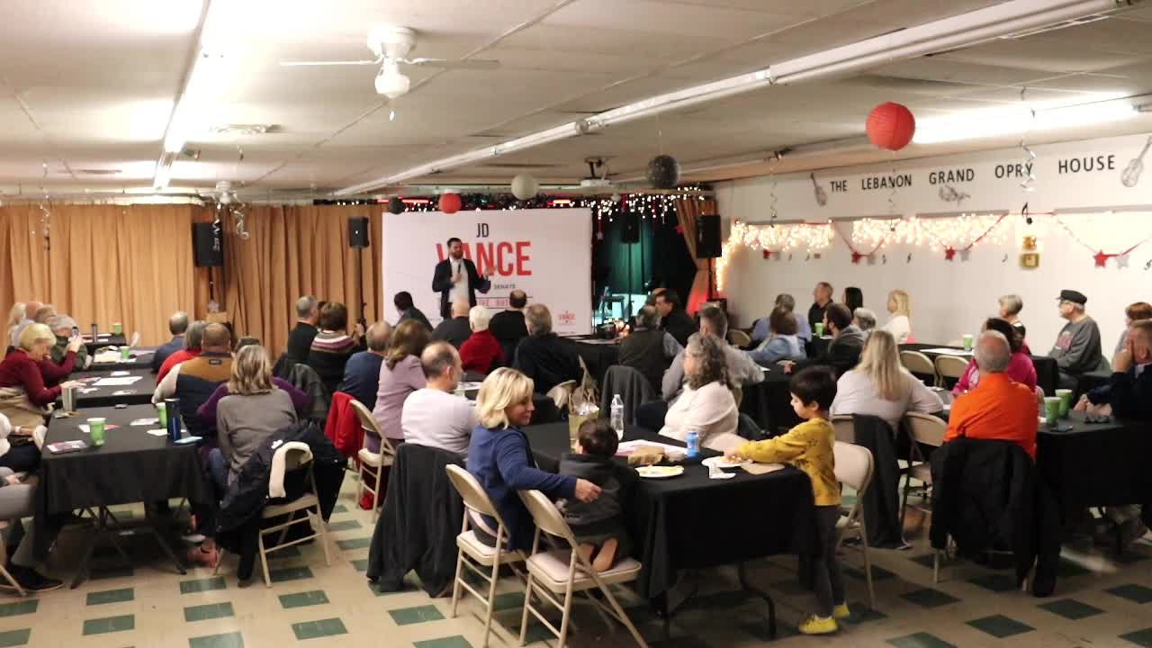 The No BS Tour: Town Hall with US Senate Candidate JD Vance in Lebanon