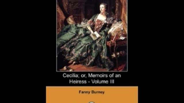 Cecilia Or Memoirs of an Heiress Volume 3 Fanny Burney 2of2