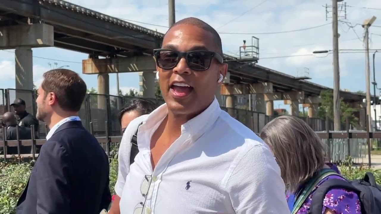 Propaganda Specialist Don Lemon refuses to answer Savannah Hernandez questions about Democracy