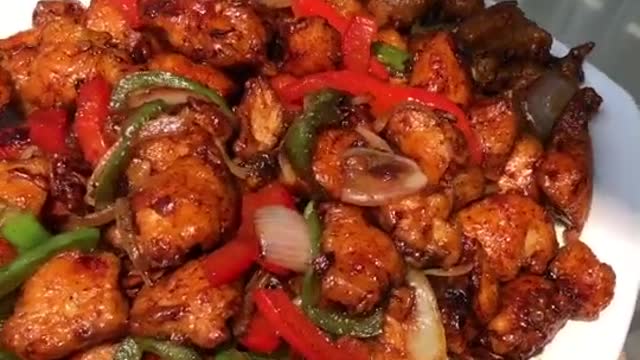 Black Pepper Chicken