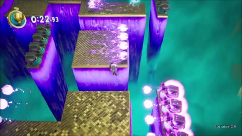 Sackboy A Big Adventure (PS4) (58) Knitted Knight Trial 7 - Don't Turret Up (Gold)