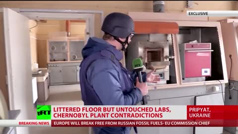 Chernobyl nuclear plant labs appear abandoned