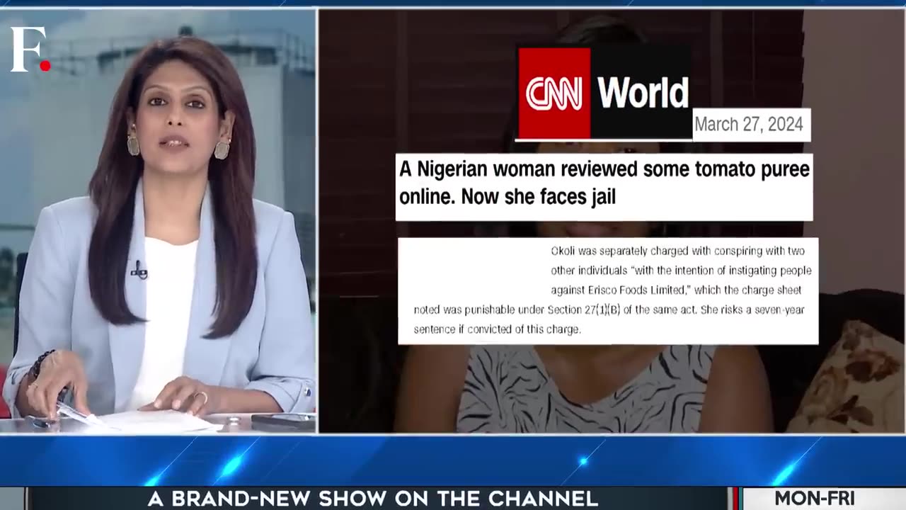 ***Nigerian Woman Faces 7 Years in Prison over Facebook Review | Vantage with Palki Sharma***