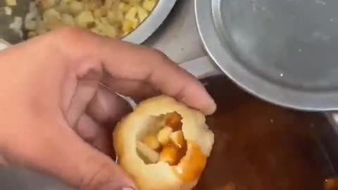 _streetfood _ pani puri street food video _ _shots(1080P_HD)