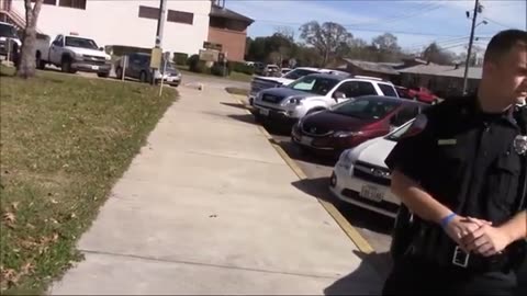 Unlaw Detainment By Ignorant Deputies Outside The Courthouse!!