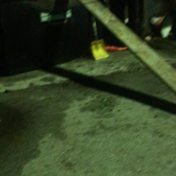 Dumping Gravel in the night