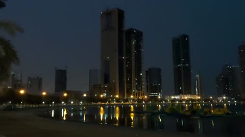 Early Sunrise In sharjah