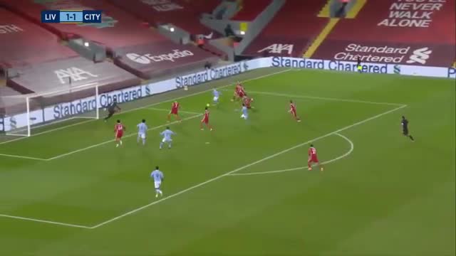 Les buts Liverpool Vs City 1-4