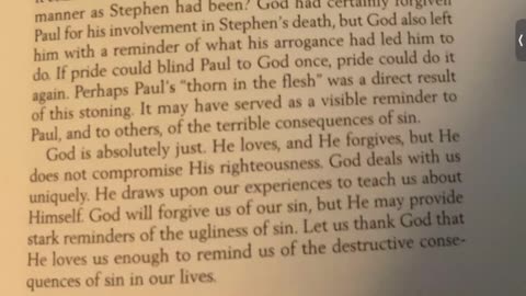 DAY 95: "PAINFUL REMINDERS" (Acts 14:19)- "Our Faith is made perfect in Christ."