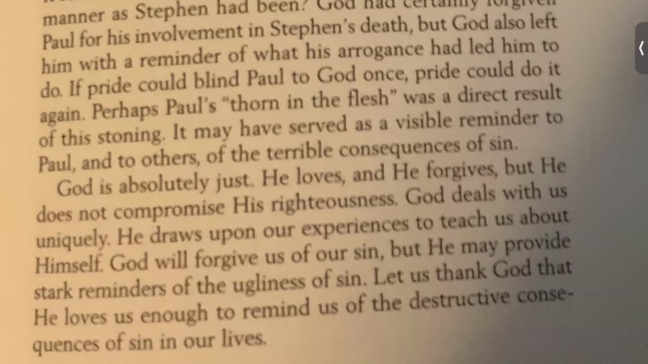 DAY 95: "PAINFUL REMINDERS" (Acts 14:19)- "Our Faith is made perfect in Christ."