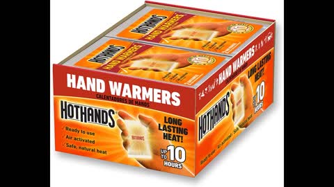 Review: HotHands HH20PRPK16 Hand Warmers - Long Lasting Safe Natural Odorless Air Activated War...