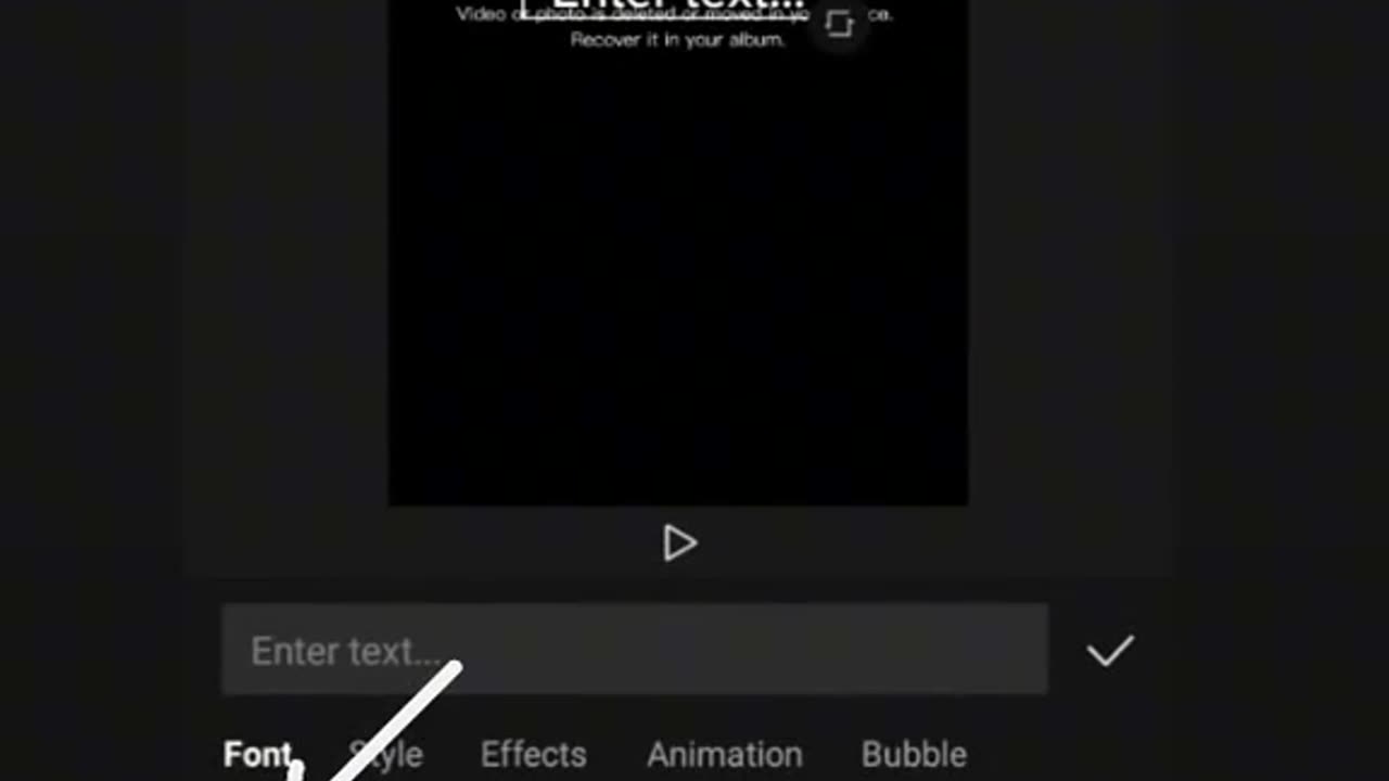 How to make name video editing for capcut.
